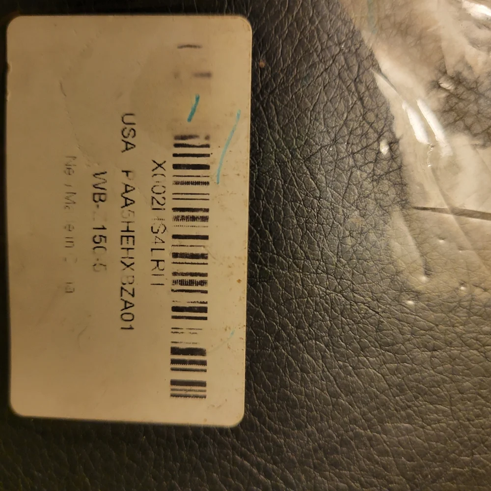 Nwt leather black journal
